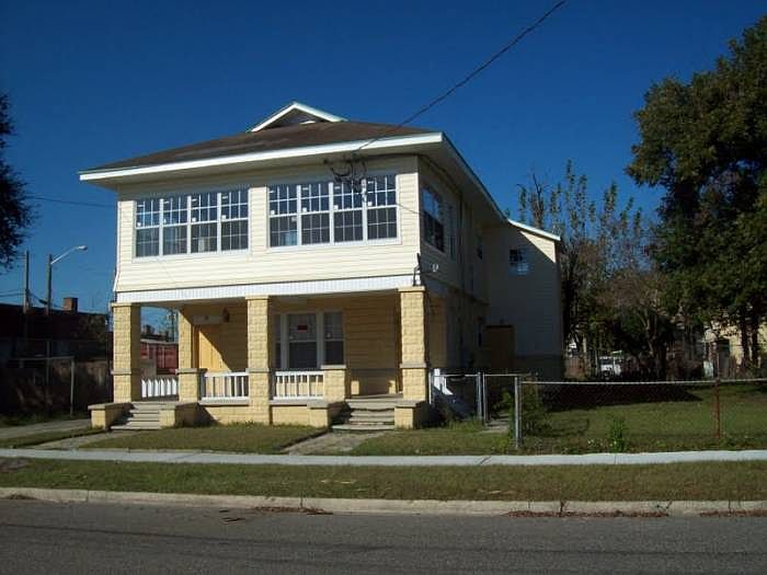 Front of triplex