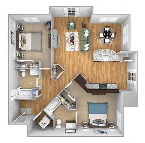 Floor plan B7