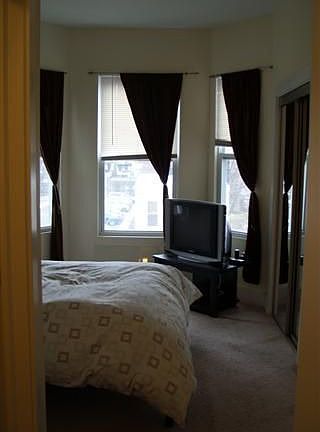 partial view of master bdrm