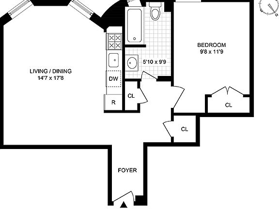 2nd image of 60 W 76th St APT 7D