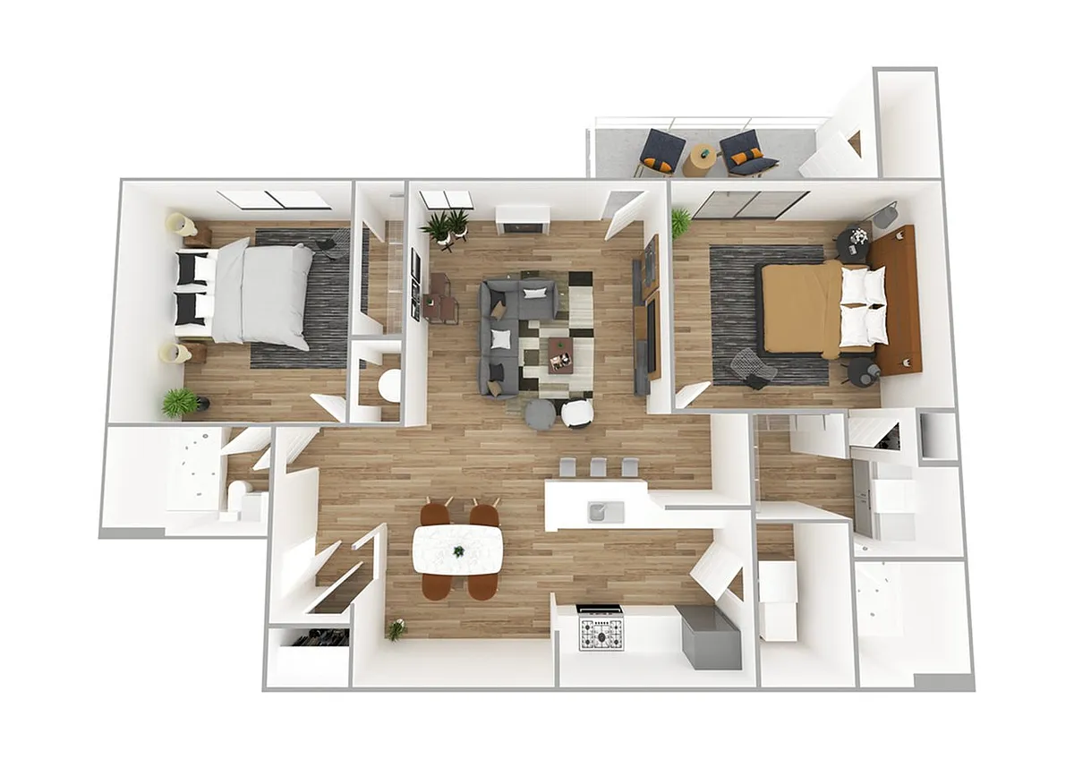 Floor plan Atlanta | Renovated