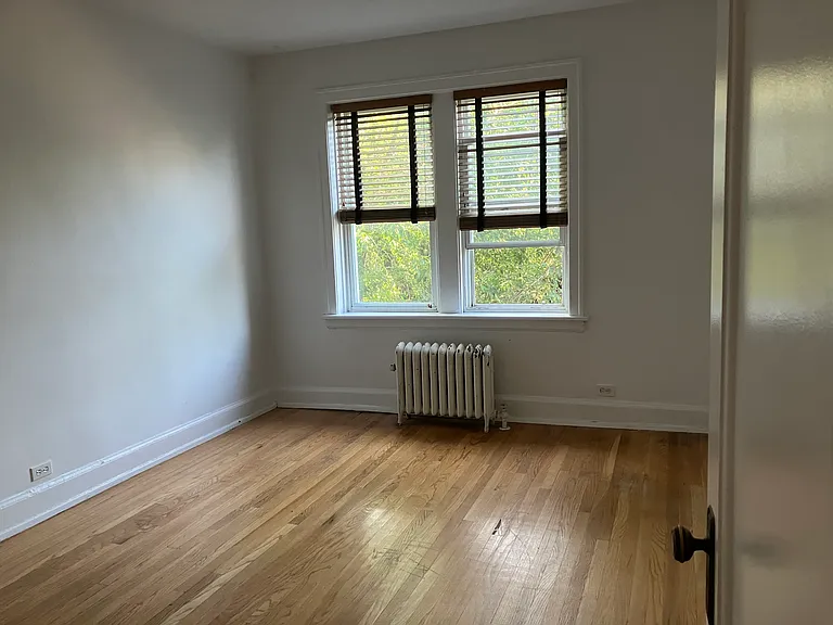 Freshly painted second bedroom on Aug 13, 2024