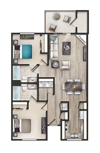 Floor plan Majestic