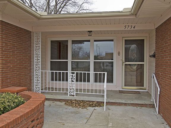Inviting front porch