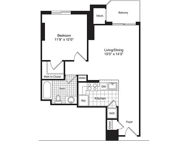 Floor plan 650