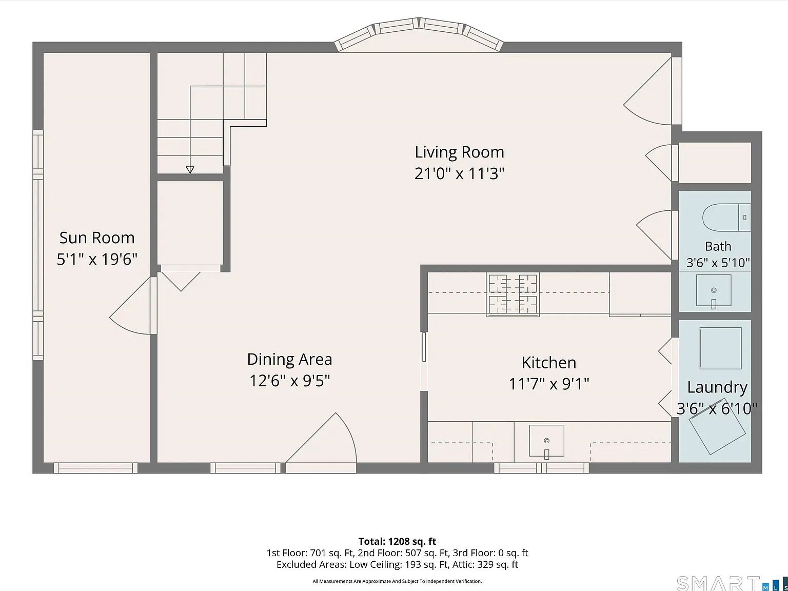 2 bed, 1.5 bath, 1208 sqft, $3,850 — Photo 4