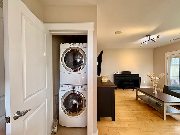 washer and dryer
