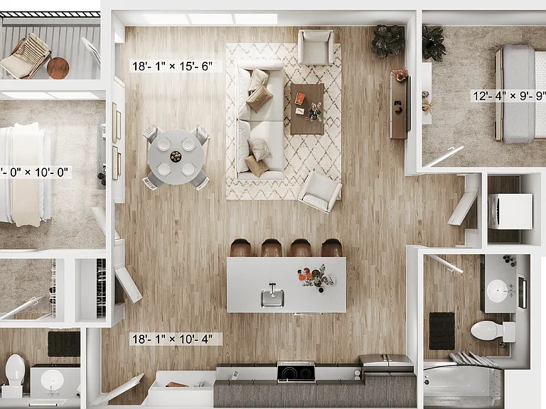 B6_2x2_1039sqft B6_2x2_1039sqft