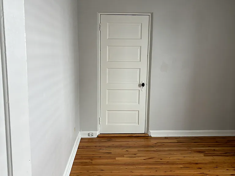 bedroom 1, looking in from hallway. fits queen size bed