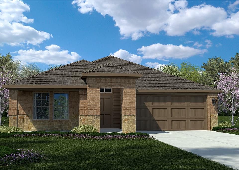 D.R. Horton's Seabrook floorplan, elevation E. All Home and community information, including pricing, included features, terms, availability and amenities, are subject to change at any time without notice or obligation. All Drawings, pictures, photographs, video, square footages, floor plans, elevations, features, colors and sizes are approximate for illustration purposes only and will vary from the homes as built.