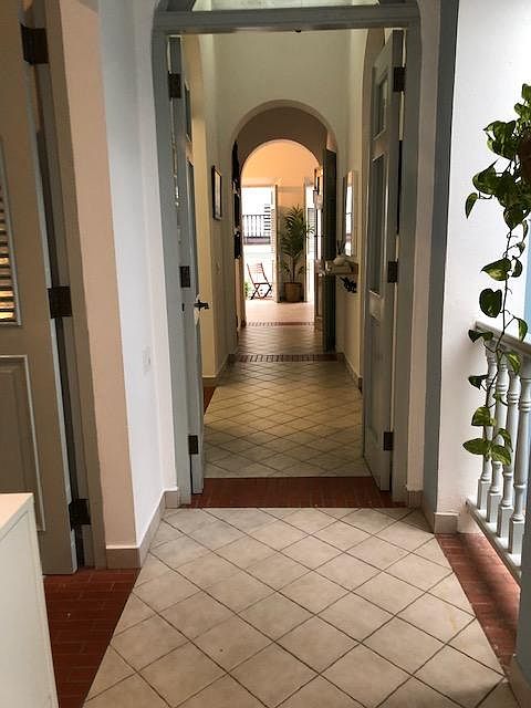 Hall south to north