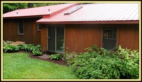 Back View of Lawn and Perennials