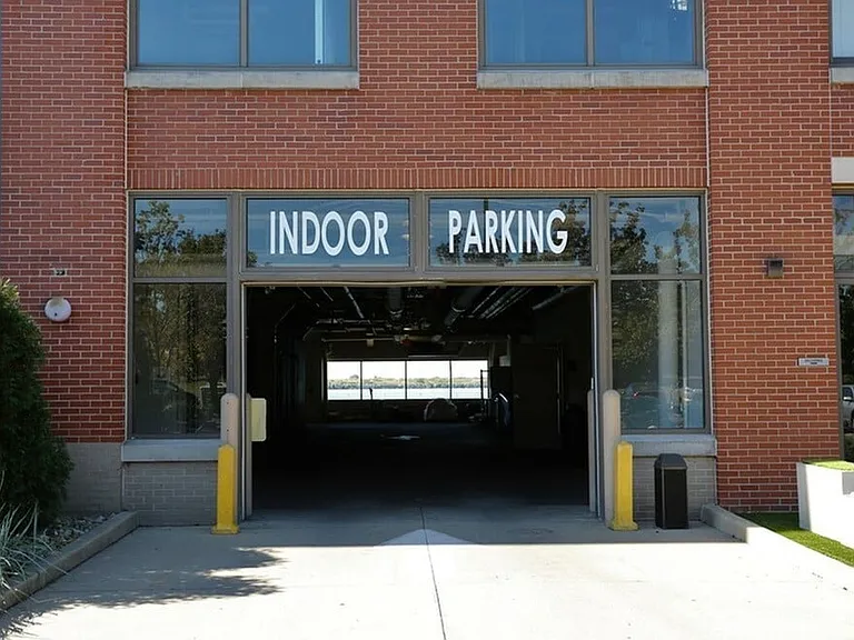 Heated garage parking