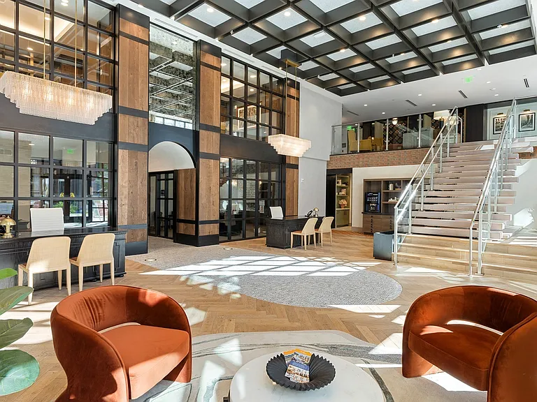 Lounge in luxury at The Allison's refined lobby.