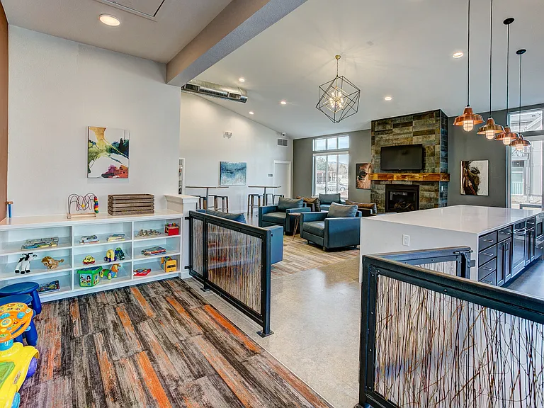 Children's space in clubhouse