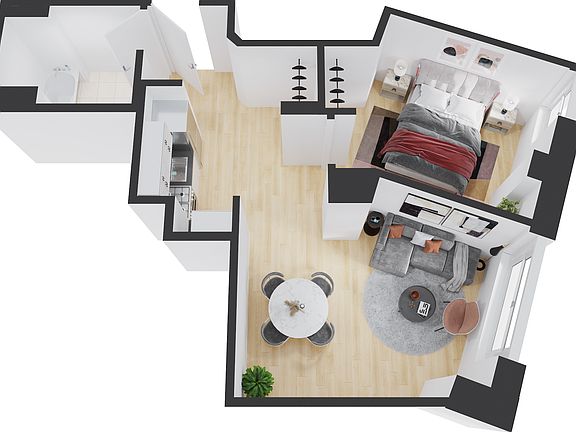 3rd image of 116 John St APT 2707