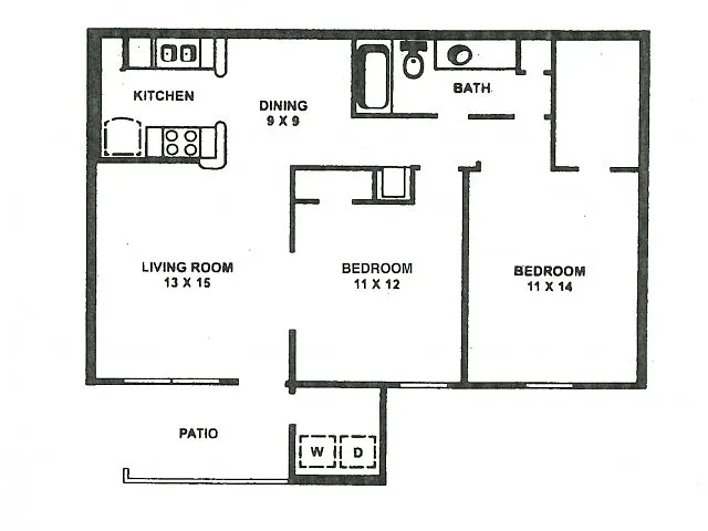 Floor plan D