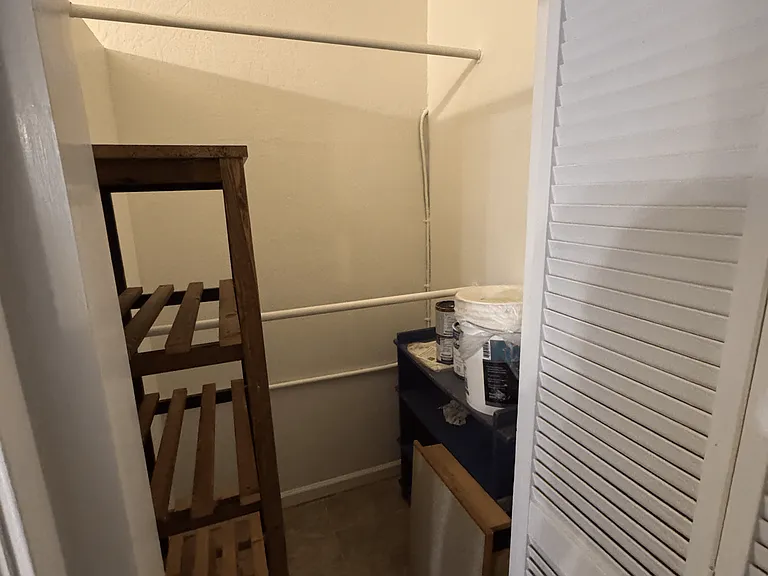 large walk-in closet