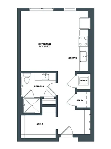 Floor plan 0B