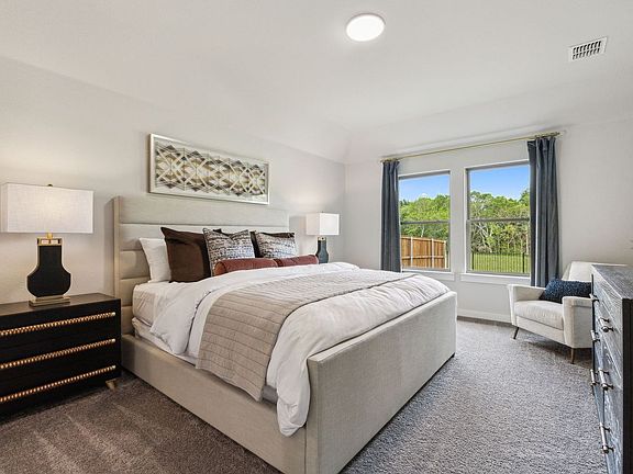 Primary Suite in the Emmy II home plan by Trophy Signature Homes - REPRESENTATIVE PHOTO