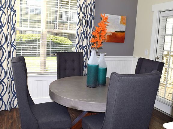 Well-lighted dining areas