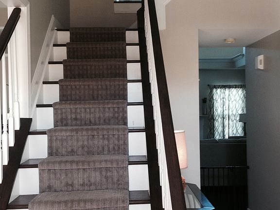 Stairwell to open balcony