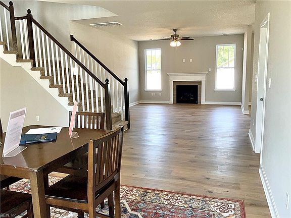 Dining area looking into great room