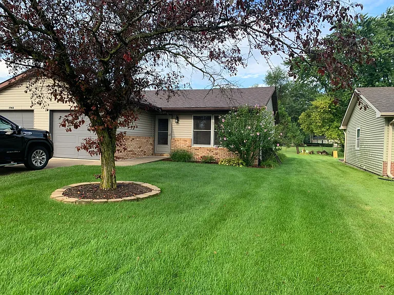 Front of home.