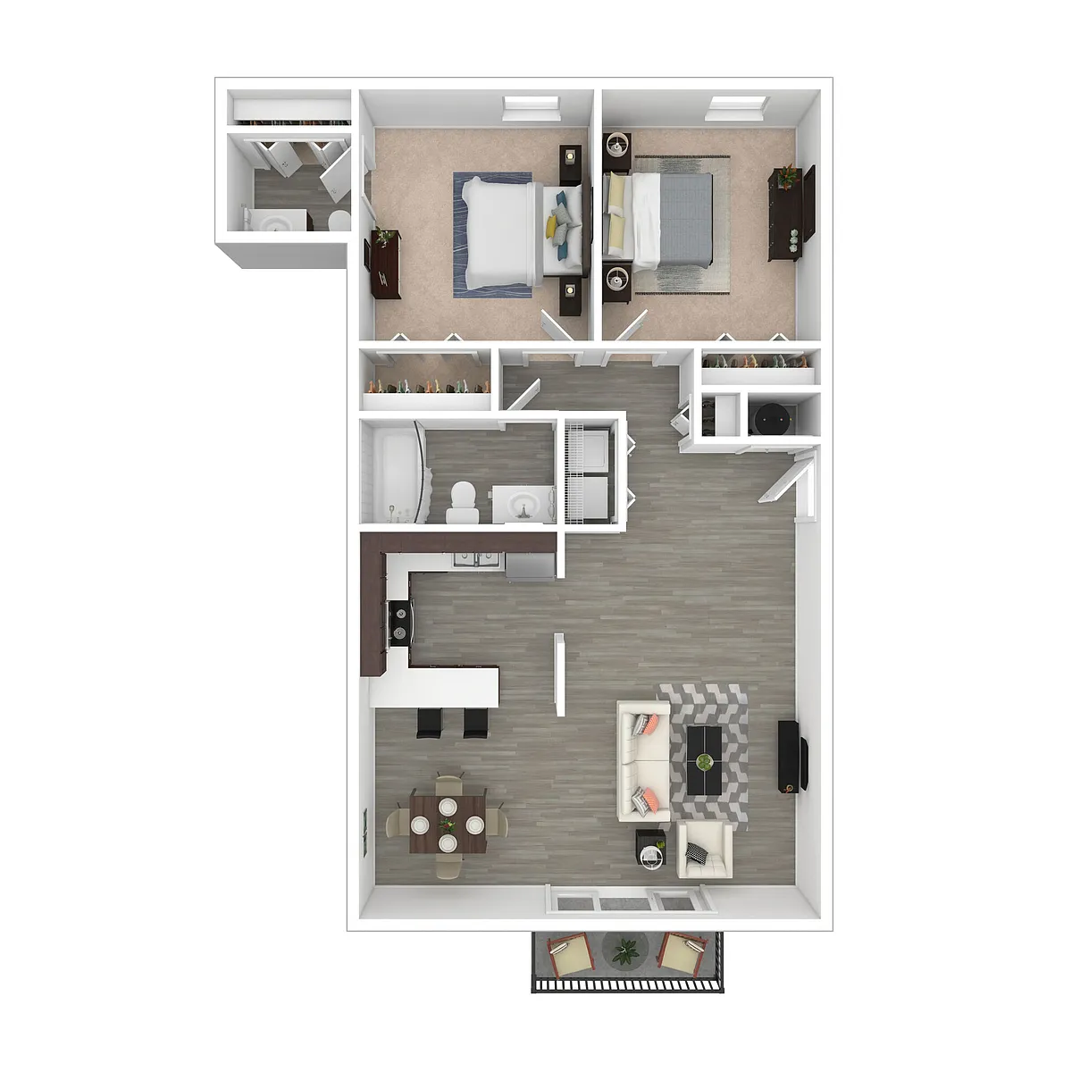 Floor plan B2 -The Elm