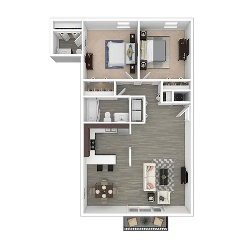 Floor plan B2 -The Elm