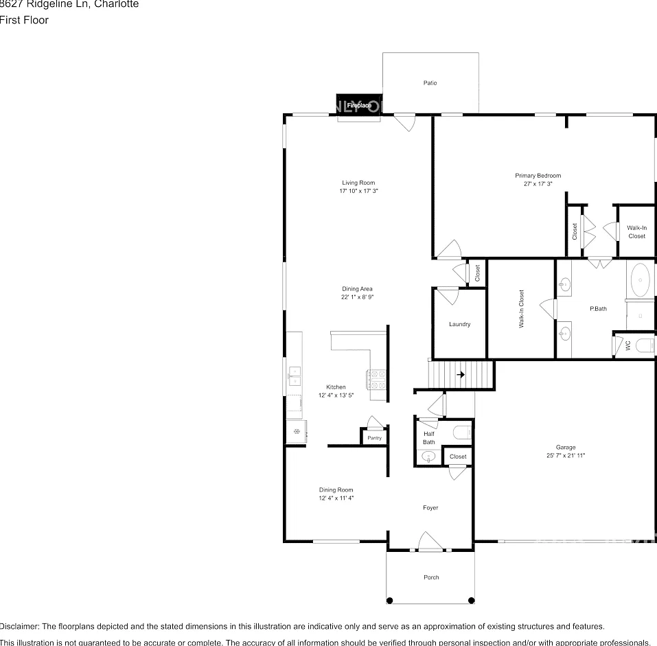 8627 Ridgeline Ln Charlotte, NC 28269 — Photo 2