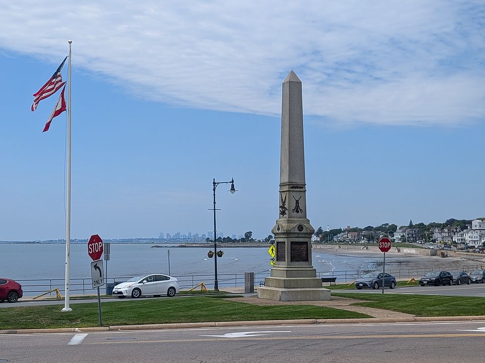 View of Boston from Swampscott
