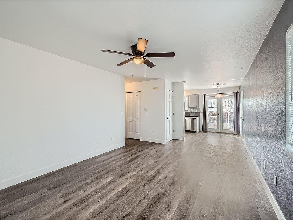 Remodeled living room and dining area