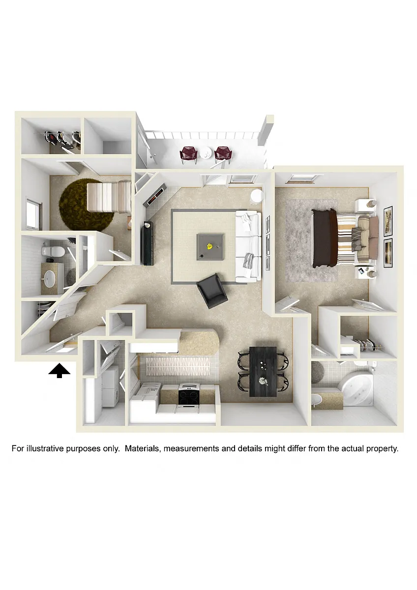 Floor plan Natchez