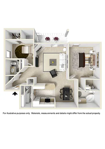 Floor plan Natchez