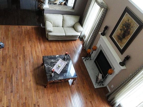 Living room from above