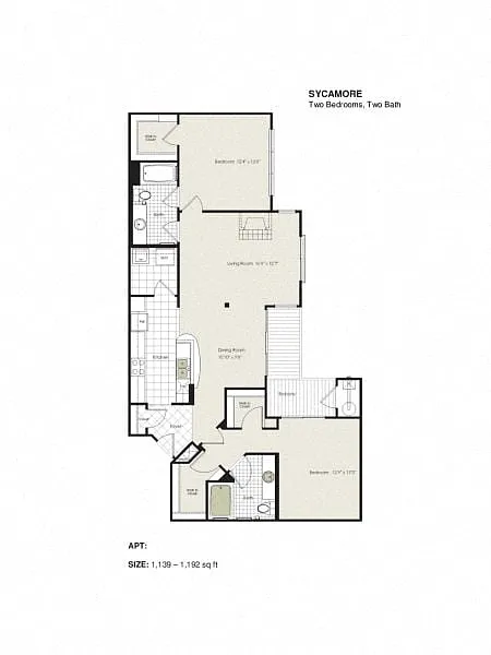 Floor plan Sycamore