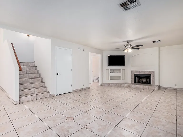 Please note: The TV shown in the picture is not included with the property.