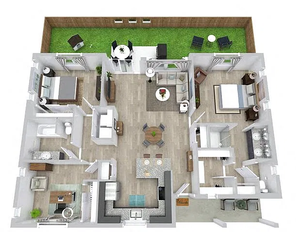 Floor plan The Haven