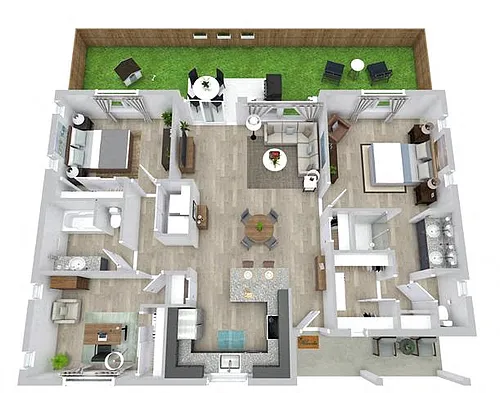 Floor plan The Haven