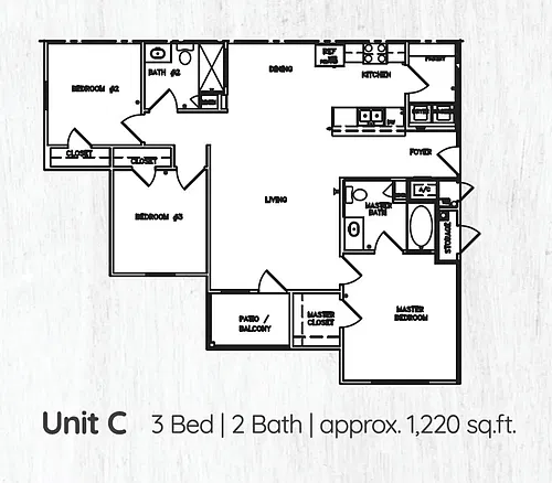 Floor plan C1