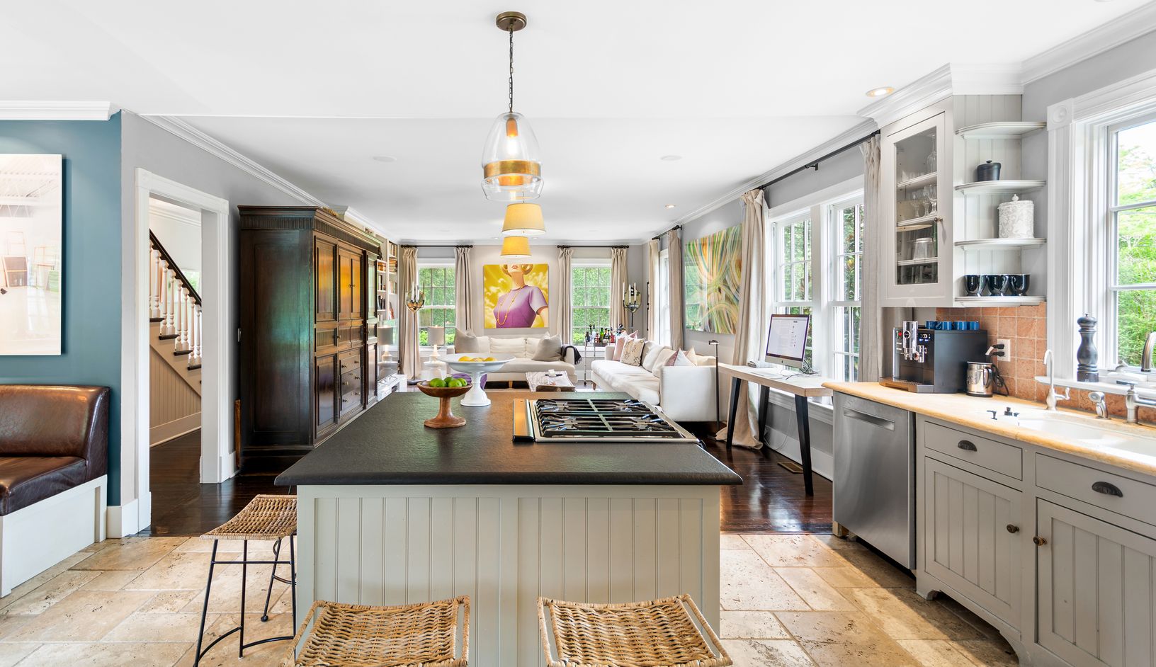  kitchen towards LR view