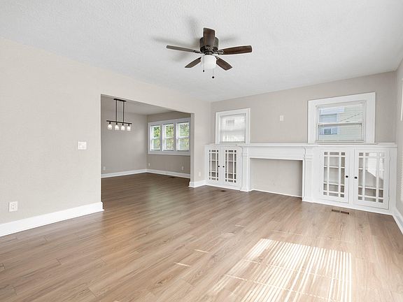 Unit 1 - Living Room into Dining Room