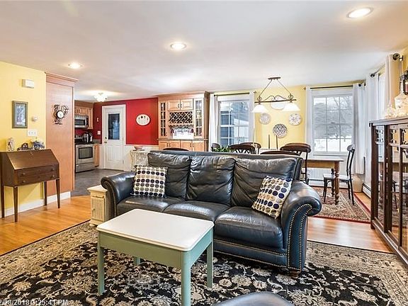 the open concept living / dining / kitchen affords room for the many or the few with....