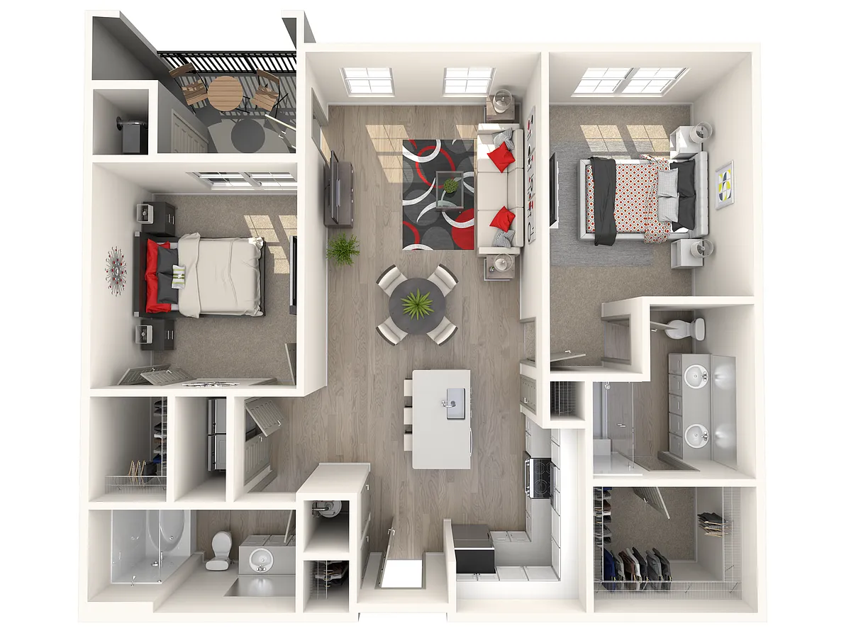 Floor plan Vail