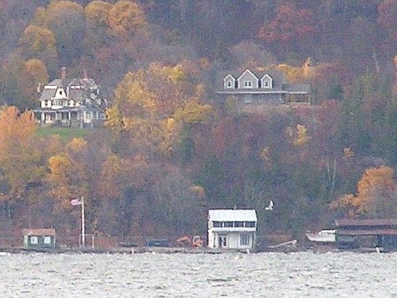 view of house from dock