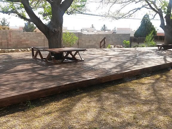 Back deck
