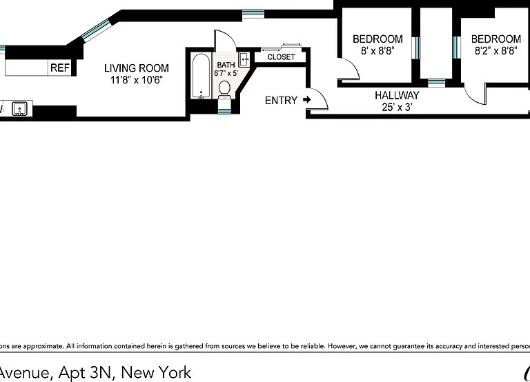 156 Columbus Ave #2N — Photo 2