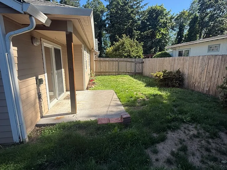 Patio from Master Bedroom