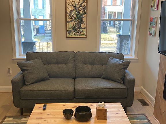 primary living room facing front of the house